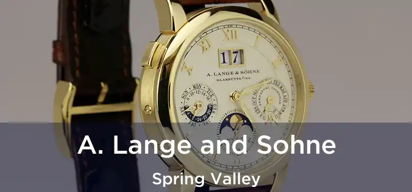 A. Lange and Sohne Spring Valley