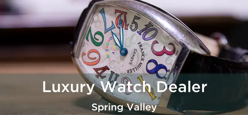 Luxury Watch Dealer Spring Valley