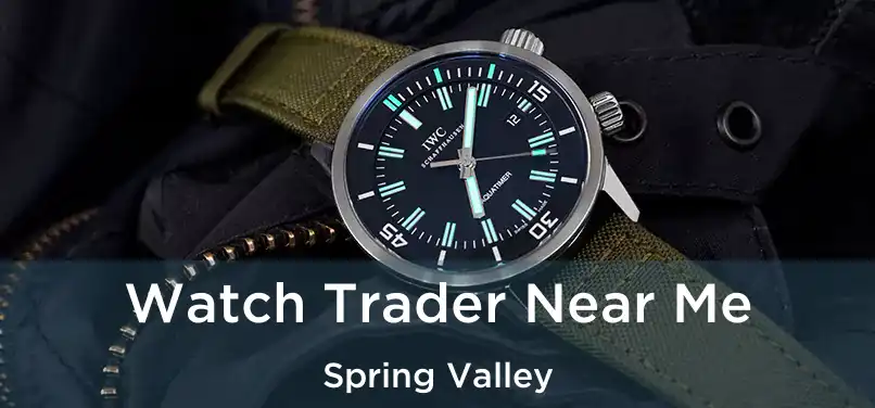 Watch Trader Near Me Spring Valley